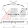 A.B.S. 37539 Brake Pad Set, disc brake